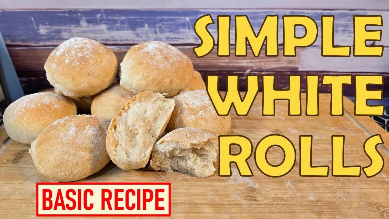 Easy White Bread Rolls – Bread Basics