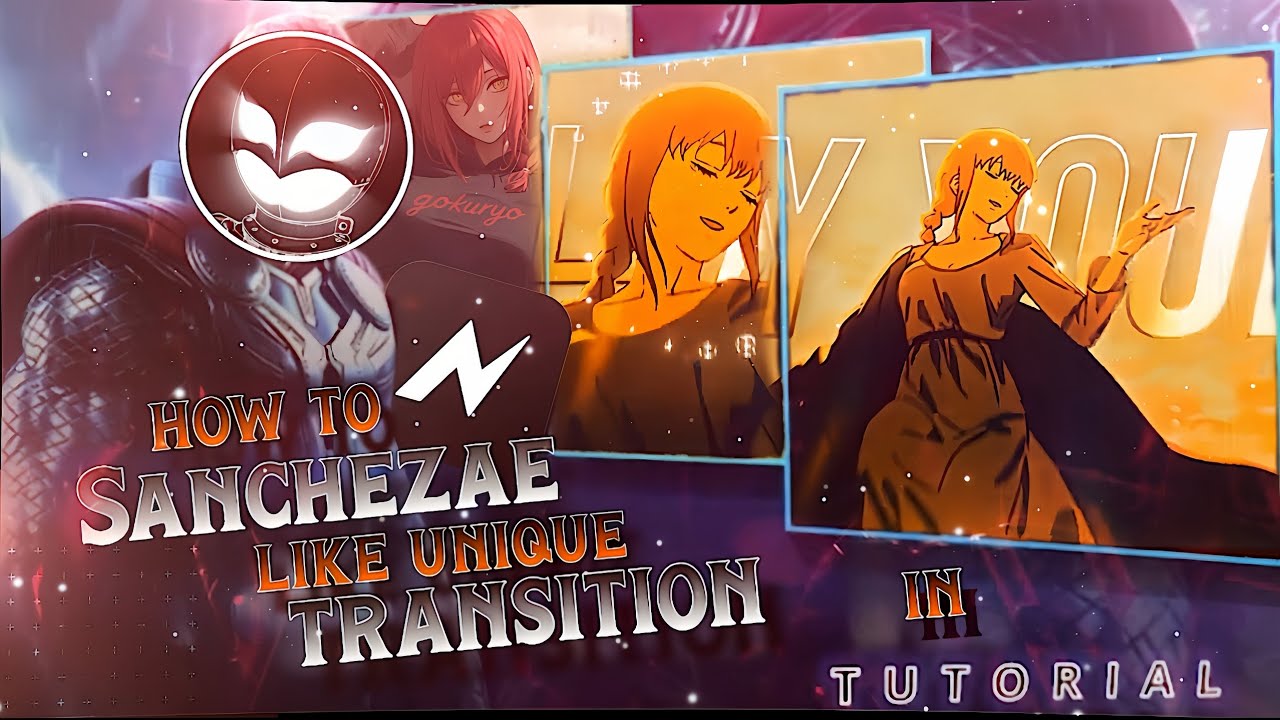 HOW TO MAKE SANCHEZAE LIKE SAMELESS TRANSITION 🧡 in Node Video