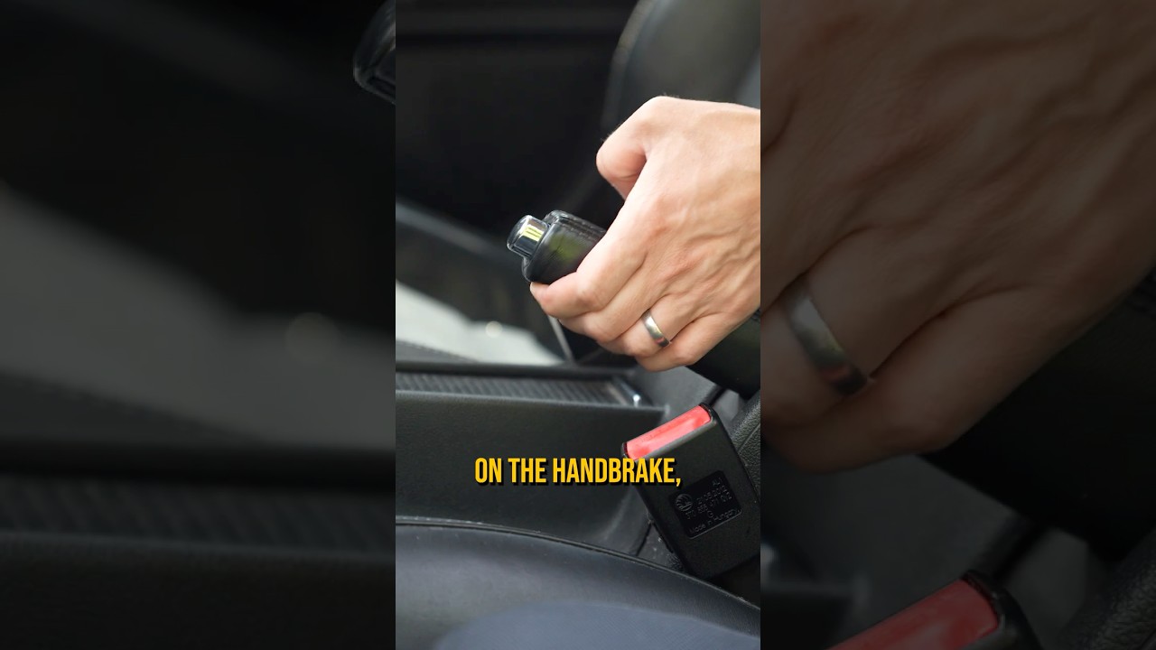 Should You Always Press The Handbrake Button?