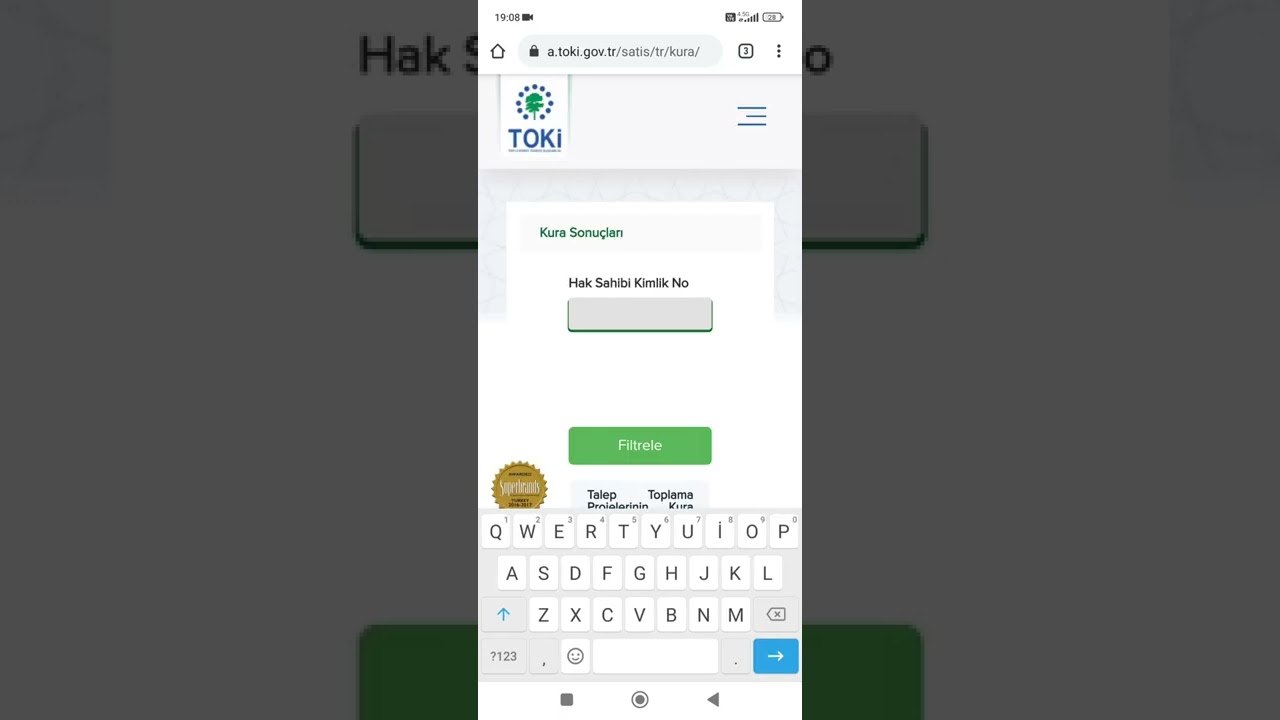 Toki Sonu&ccedil; Nasıl Bakılır ? Toki 1+1 2+1 3+1 Arsa Taksitli Ev