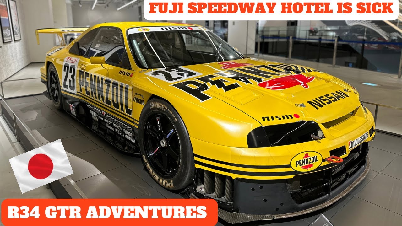 Japans SICKEST Car Enthusiast Hotel: Fuji Speedway Hotel Unbound