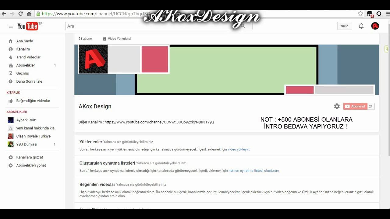 AKox Design Tanıtım!