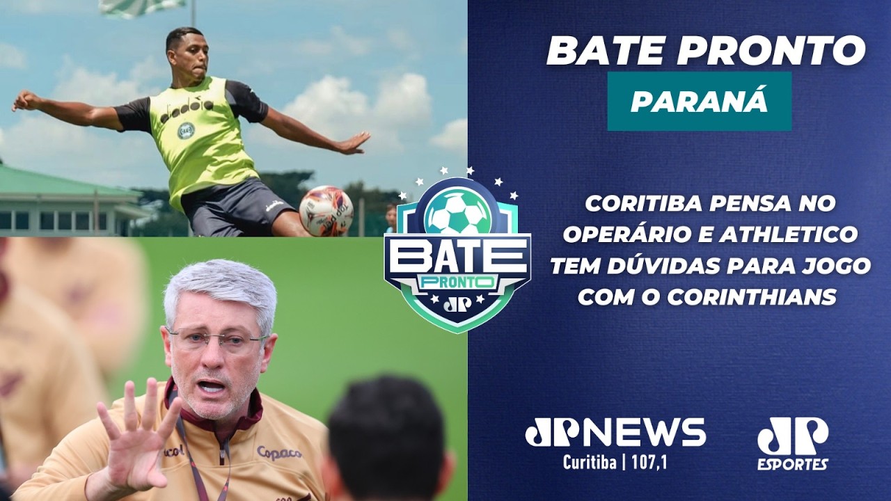 BATE PRONTO PARANÁ #AOVIVO | CORITIBA FOCA NA SEMI E ATHLETICO ENCARA CORINTHIANS AMANHÃ | 18/02/26