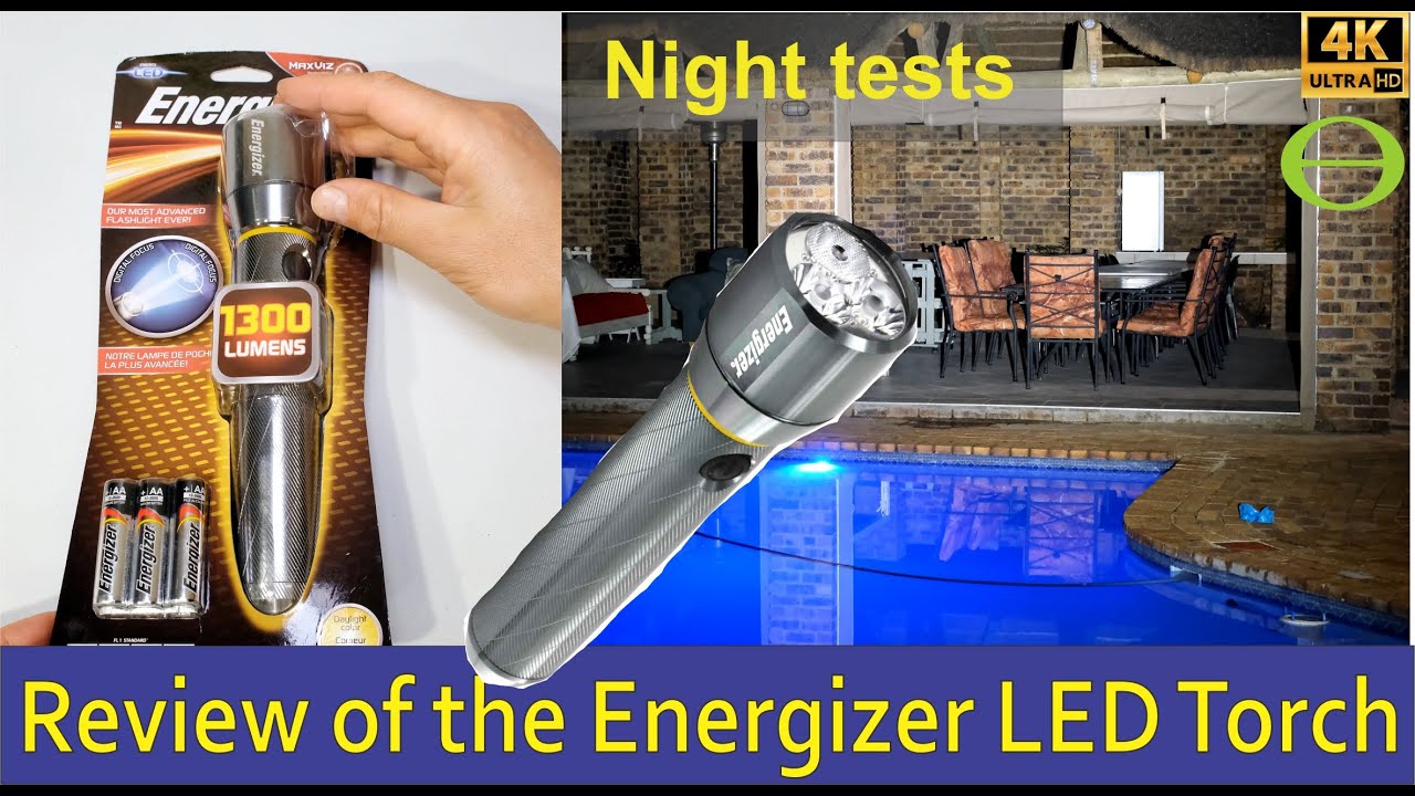 Detailed review of the Energizer Vision HD Focus LED Torch / Flashlight - 1300Lumens PMZH61