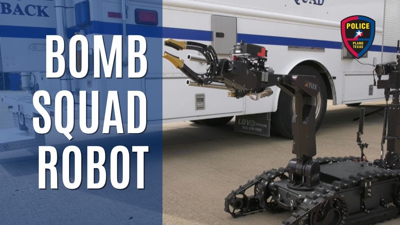 Bomb Squad Gets a New Robot! Meet the ICOR Flex