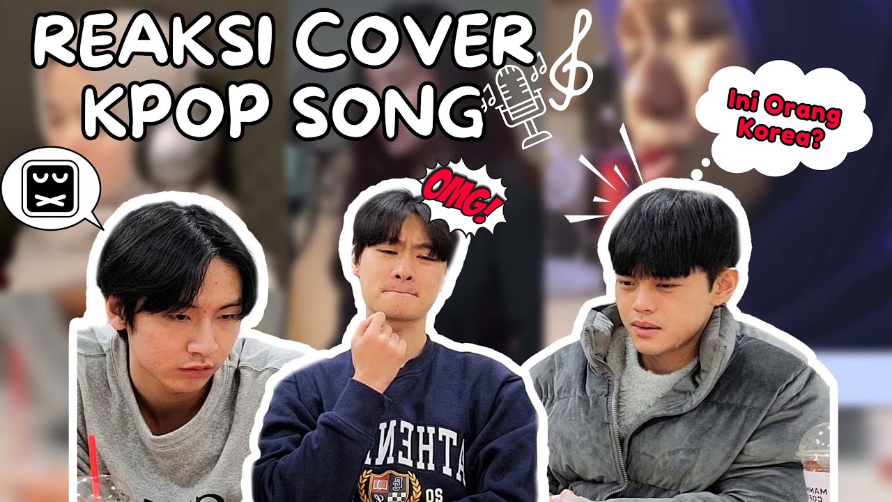 Reaksi Orang Korea Pertama Kali Nonton Cover Lagu Korea Dari Youtubers Indonesia😍😍