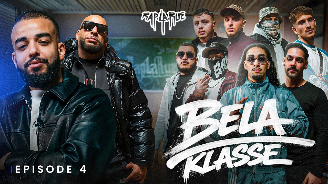 RAP LA RUE 3 | DIE BELA KLASSE🏫 MIT VEYSEL📙 | RUNDE 1 EPISODE 4 | RAP LA RUE GROSSE PAUSE