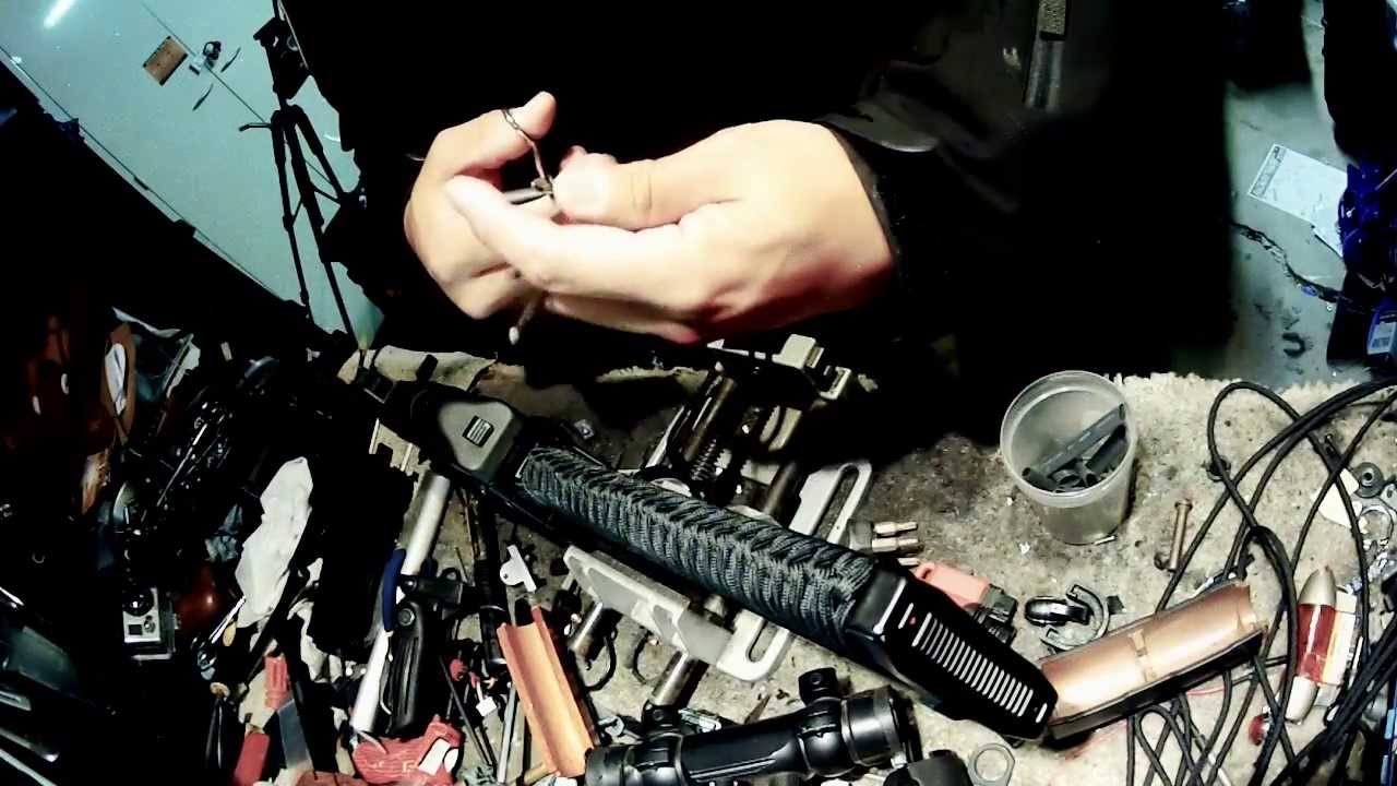 Mule Mods - Paracord Wrapping An AK Skeleton stock