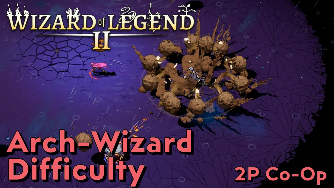 Beating Wizard of Legend 2 on ARCH WZARD Difficulty - 2 Player Local Co-Op