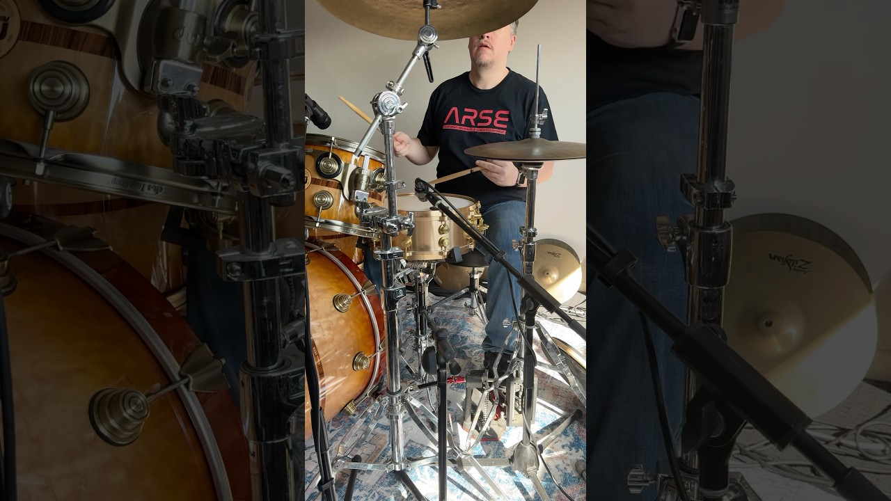 Slowly getting back on the kit. #drummer #remoheads #dwdrums #drumming #drumlove