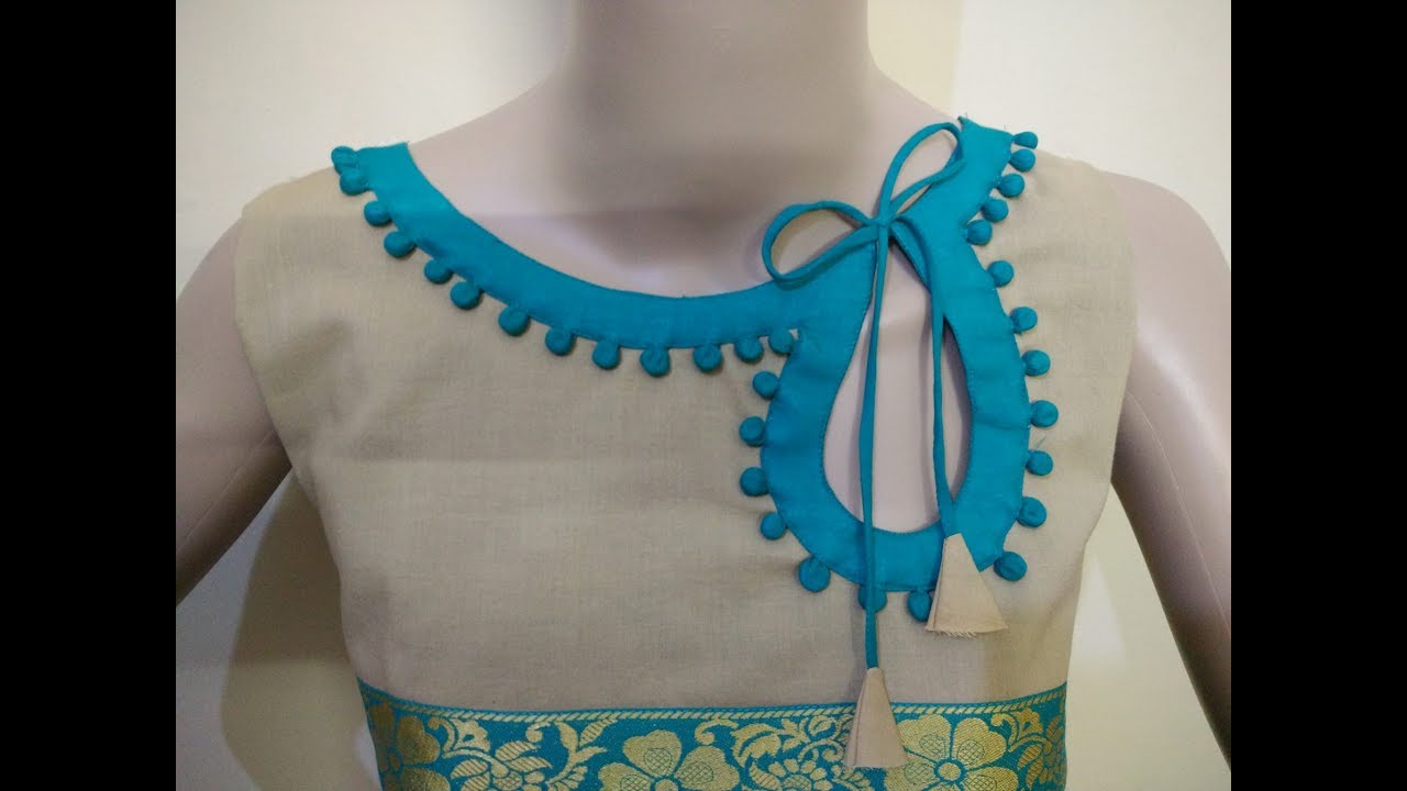 Stylish Neck Design (Boat Neck) Cutting And Stitching