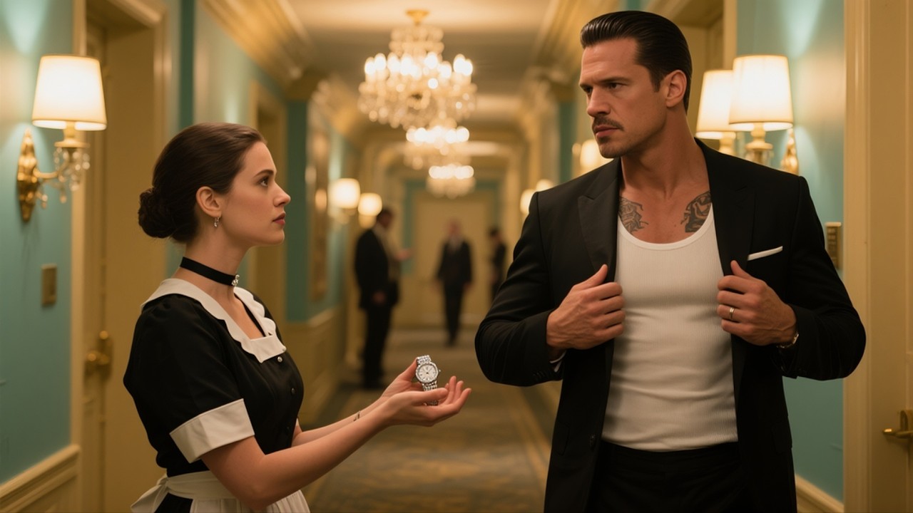 She Returned the Mafia Boss’s Diamond Watch — He Said, “Marry Me.”