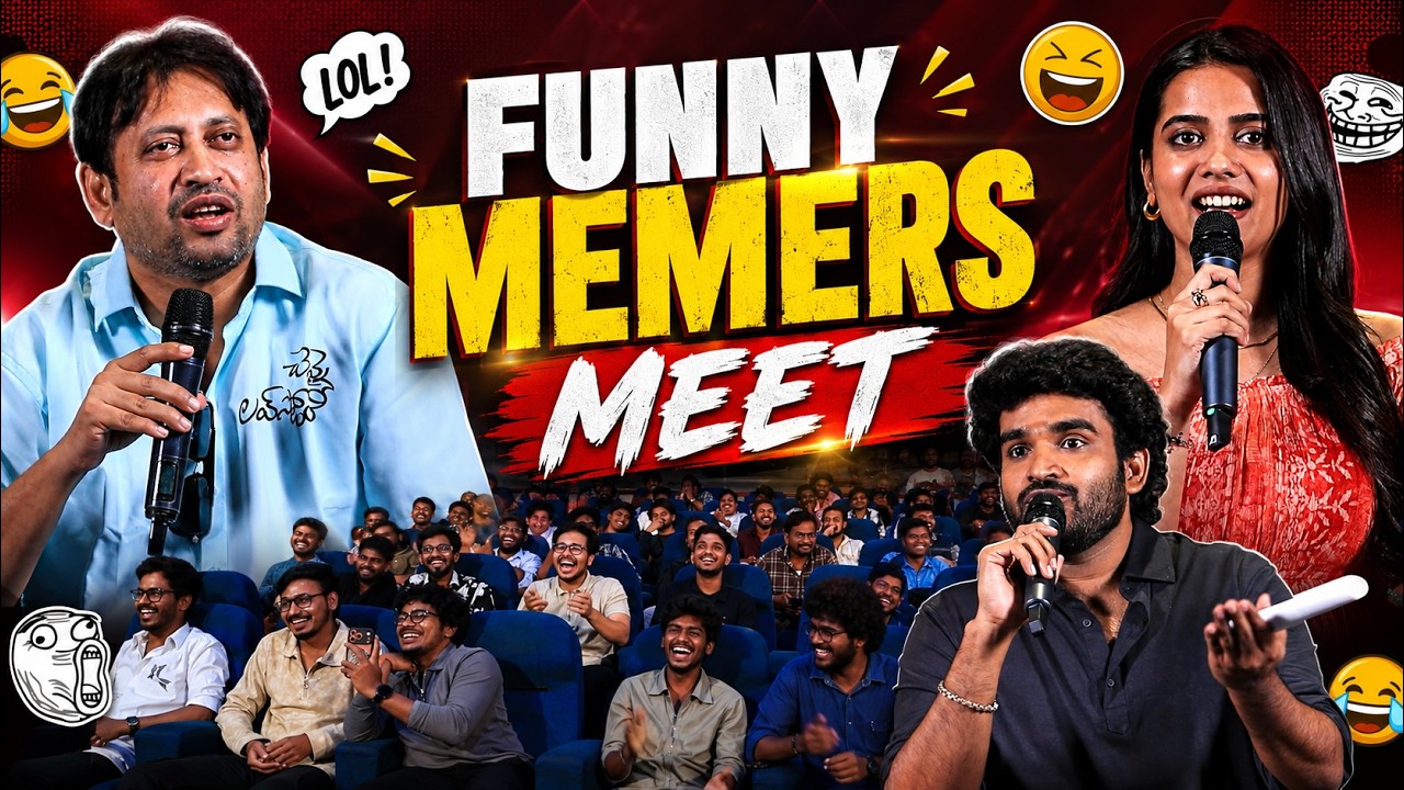Kiran Abbavaram, Sri Gouri Priya & SKN Hilarious Fun with Memers | #ChennaiLoveStory | Snehith Media