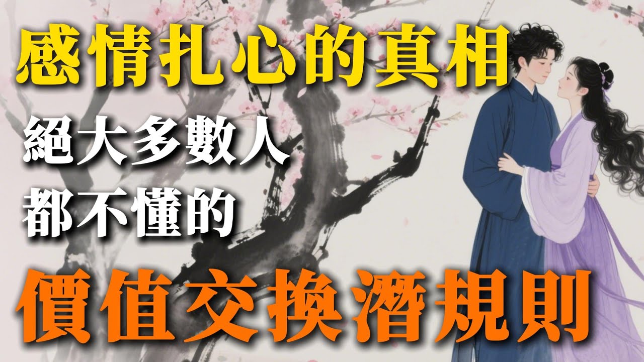 感情裡最扎心的真相：多數人不懂的「價值交換」潛規則