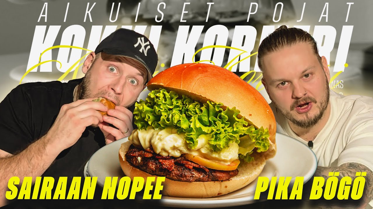 PIKA BURGERI | KOKKI KORNERI | Jakso 2