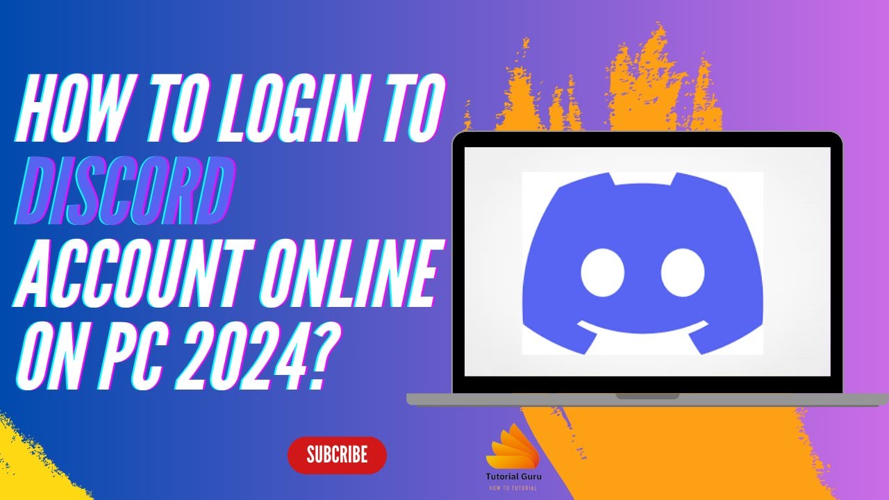 How to Login to Discord Account Online on PC 2024?