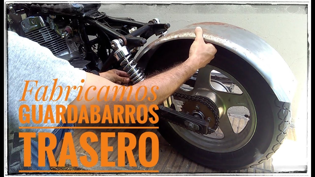 Crear Guardabarros Trasero Motos Custom