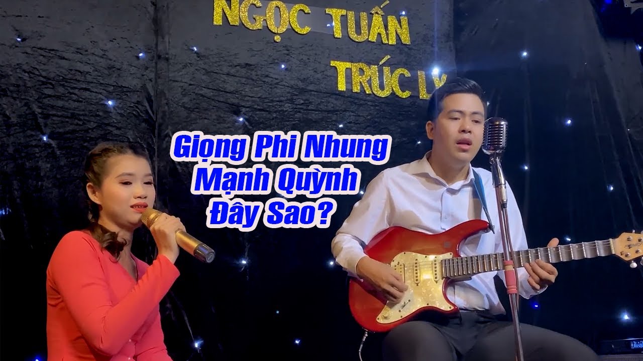 Nếu Nghe Mà Không Xem Hình Thì Ai Cũng Đang Nghĩ Phi Nhung Mạnh Quỳnh Đang Hát Quá Là Giống Luôn
