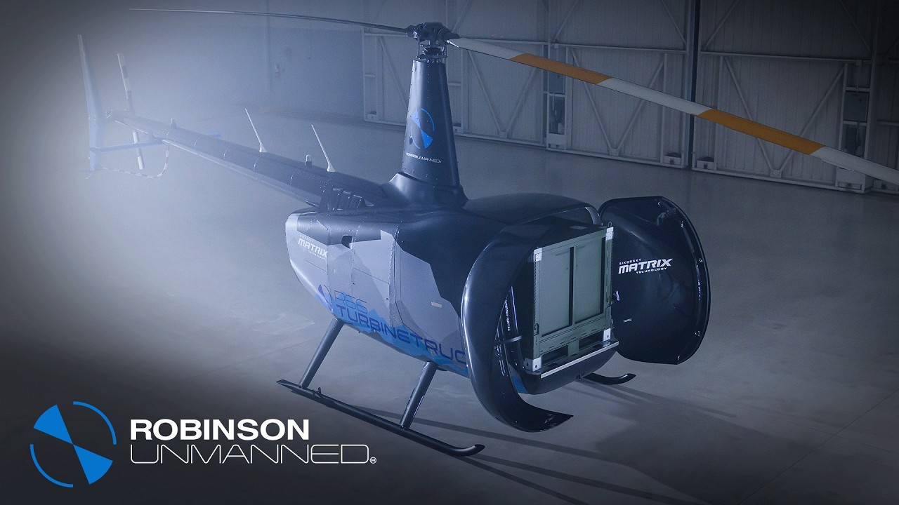 Robinson Unmanned | The Future of Autonomous Rotorcraft is Here