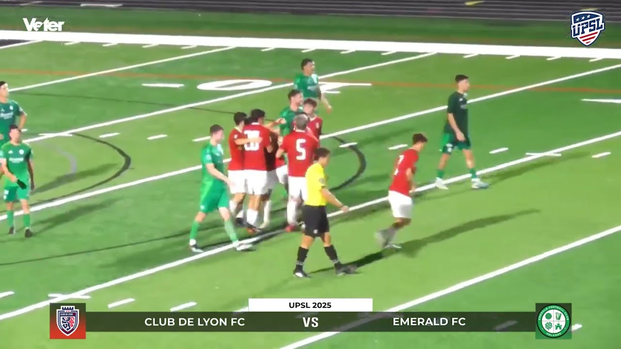 HIGHLIGHTS | Club de Lyon FC 4&ndash;0 Esmerald FC | UPSL Orlando