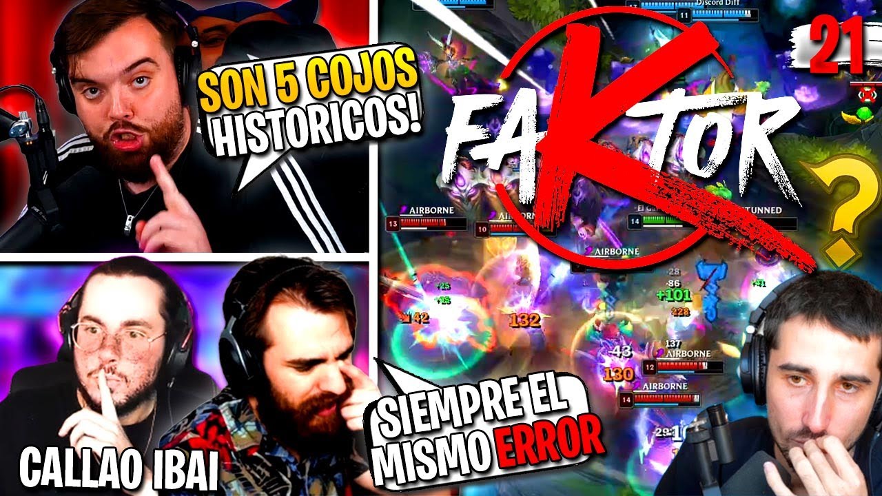 IBAI nos FLAMEA 🤬 FACTOR K vs EX JUGADOR de WORLDS 😳 | Send0o