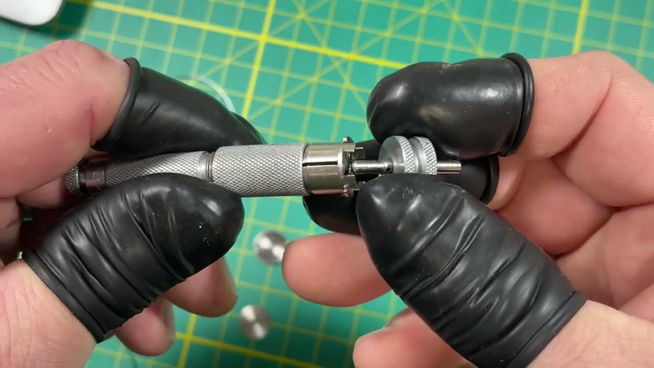 Watchrepairology 1.01: using a mainspring winder.  Automatic & handwinding springs.