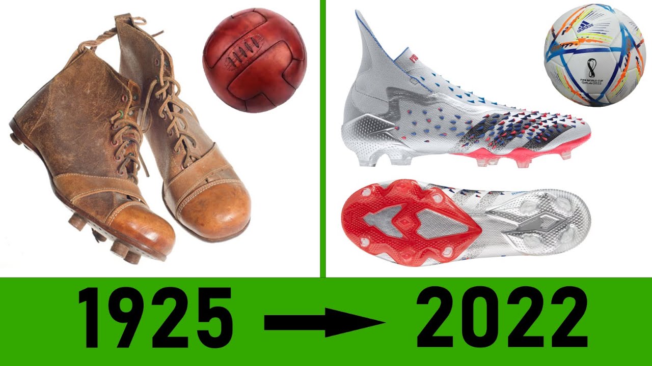 Adidas Football Boots Soccer Evolution | 2022 تطور أحذية أديداس لكرة القدم من 1925 الى