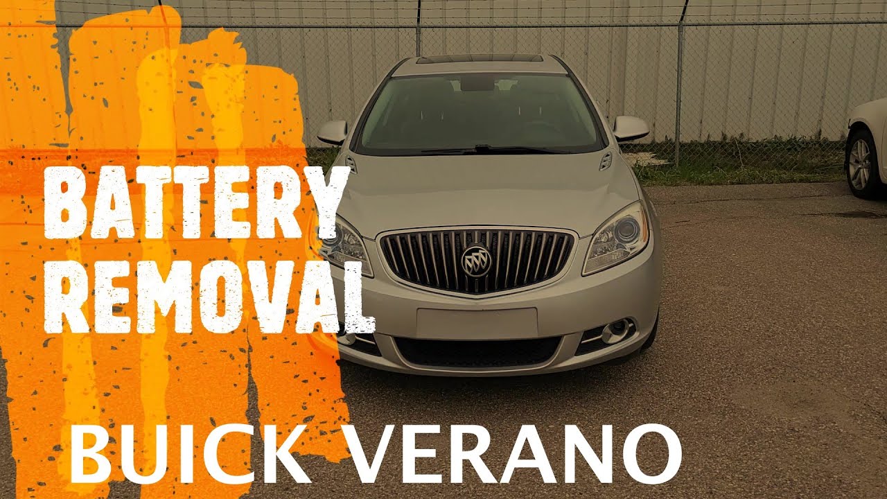 Buick Verano - How to Replace / Remove the Battery (2012-2017)