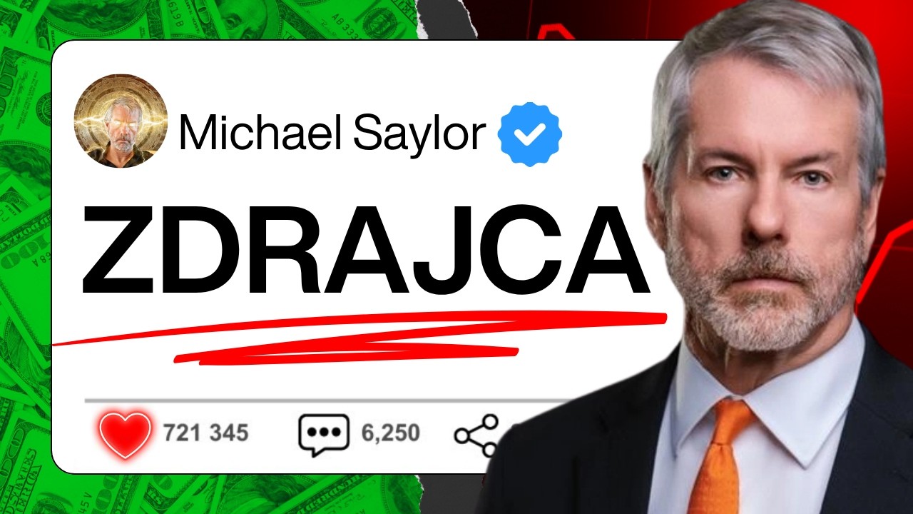 [PILNE]: Michael Saylor sprzedał BTC!
