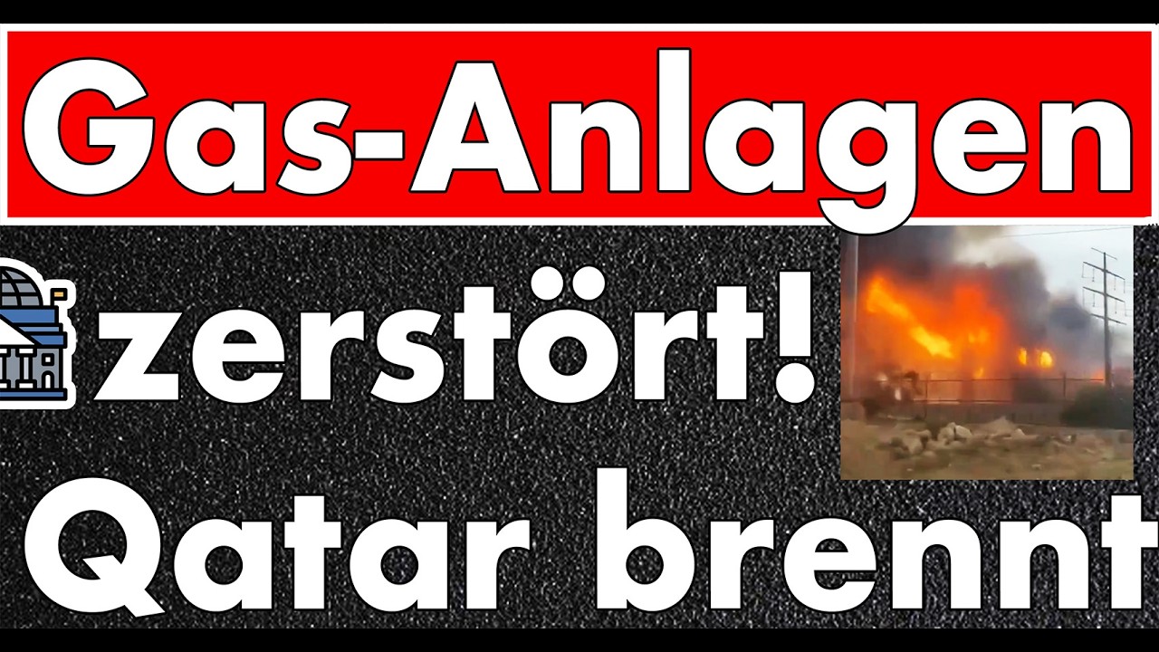 Eskalation: Viele Gas-Anlagen am Golf bei Angriffen zerstört! Ohne Nord Stream wird der Winter kalt!