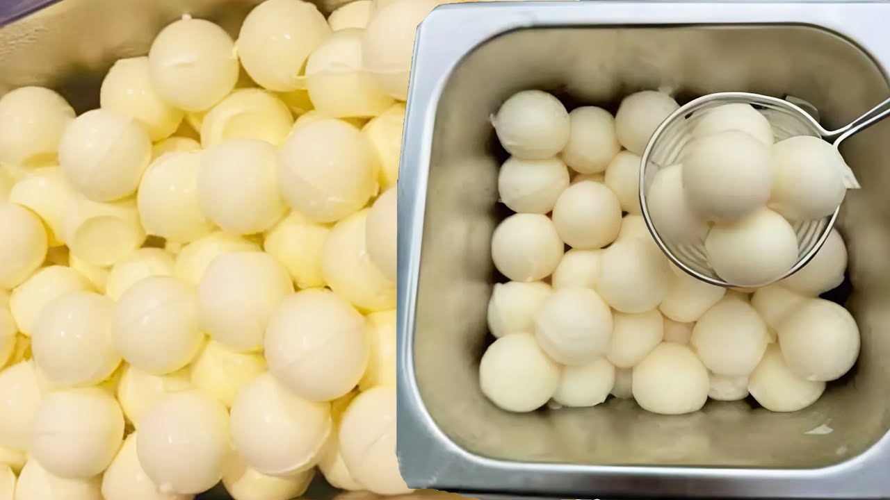 Cách Làm Phô Mai Viên (cheese ball) topping trà sữa ngon  để bán or ăn ở nhà cực đơn giản