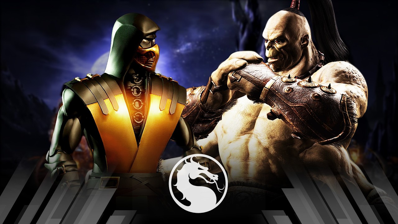 Mortal Kombat X - Gold Scorpion Vs Goro (Very Hard)