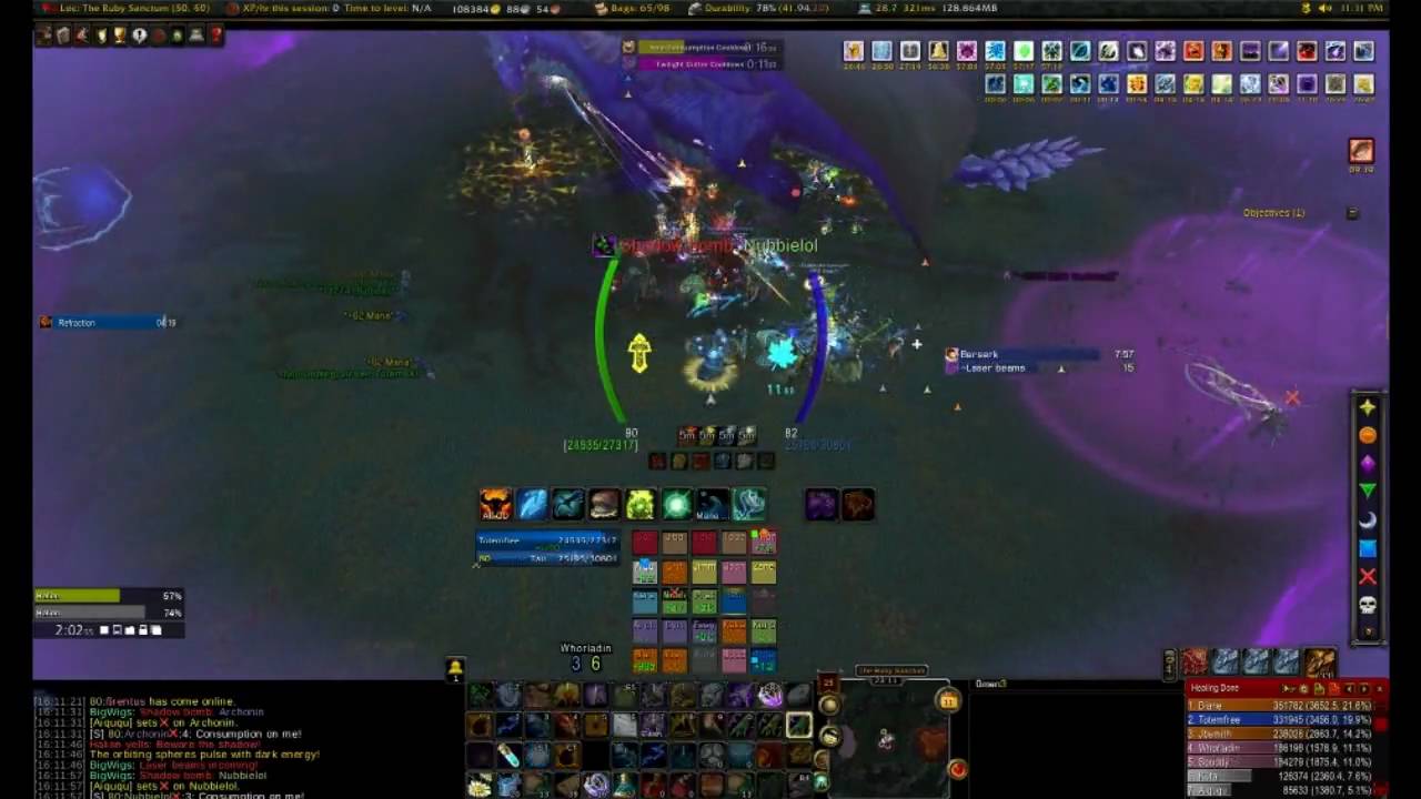 Ruby Sanctum 25 Normal - Resto Shaman PoV