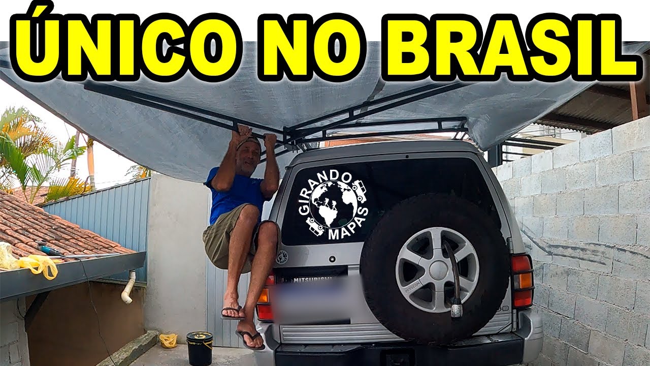 O MELHOR TOLDO ASA DE MORCEGO PARA OVERLAND | O TOLDO MAIS RESISTENTE DO BRASIL