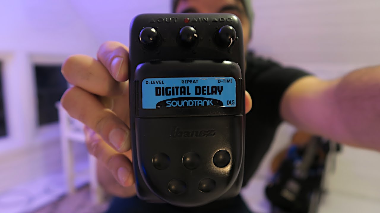 Ibanez Soundtank DL5 Digital Delay - Pedal Demo - Surprisingly good!