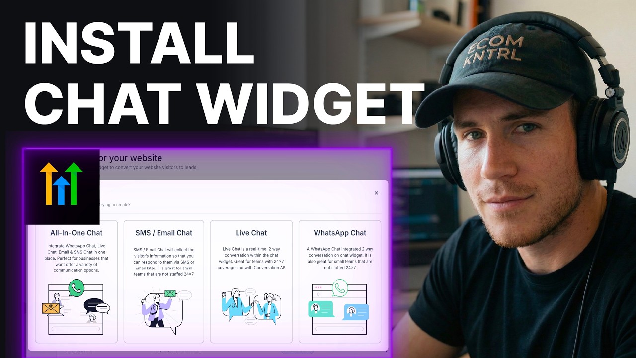 How to Install the Live Chat Widget in GoHighLevel (2026) | Step By Step Setup