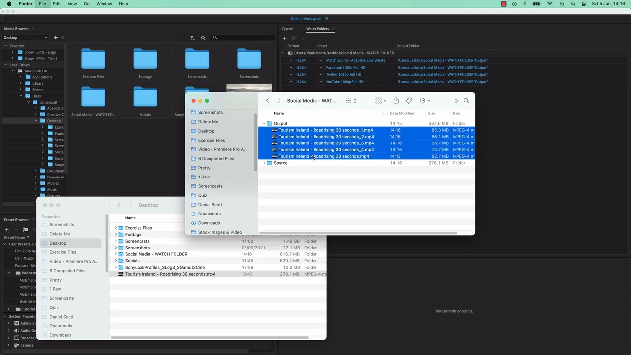 137 What are Watch folders in Adobe Media Encoder