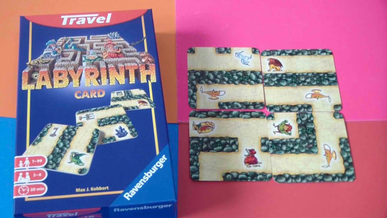 Labyrinth Card | Juego de mesa 7+