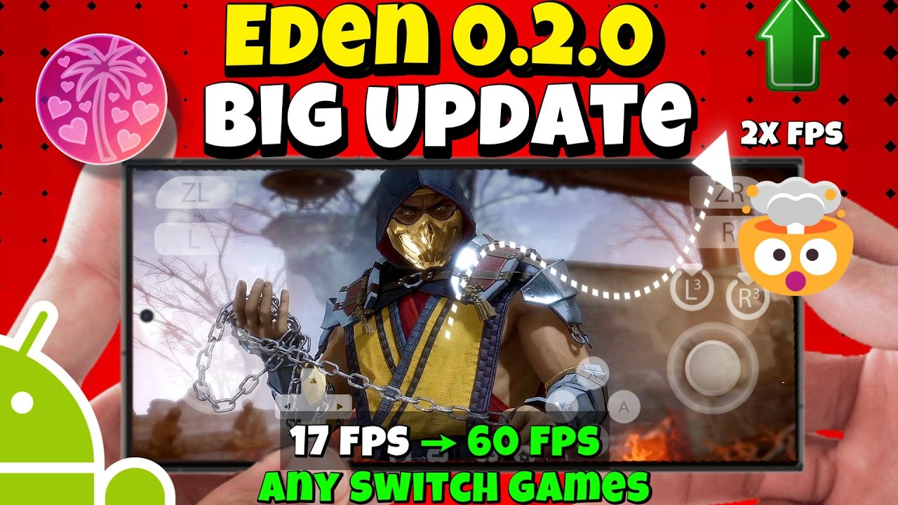 🤯 Значительный прирост FPS в Eden с последней сборкой | Обзор и тестирование Eden 0.2.0: плавный ...