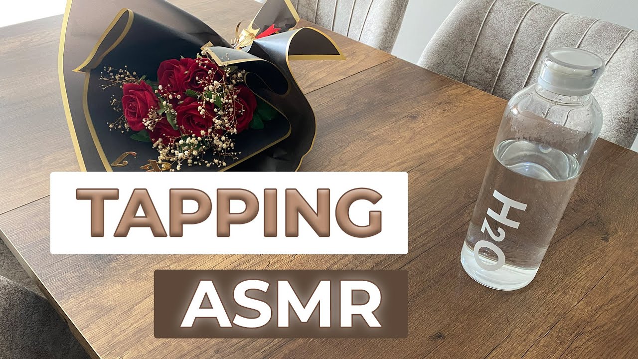 ASMR tapping on different surfaces in my house NO TALKING