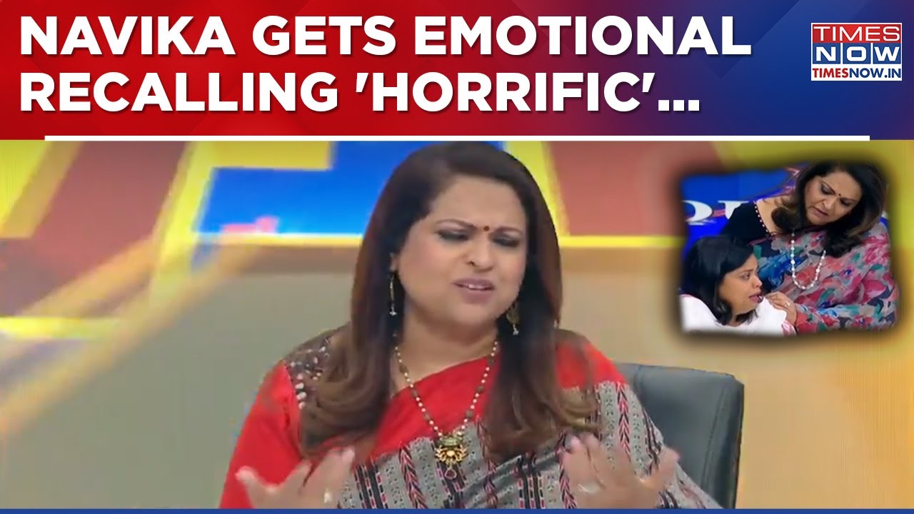 Navika Kumar Gets Emotional Highlighting Times Now's Bhawana Kishore's Arrest Post 'Op Sheesh Mahal'