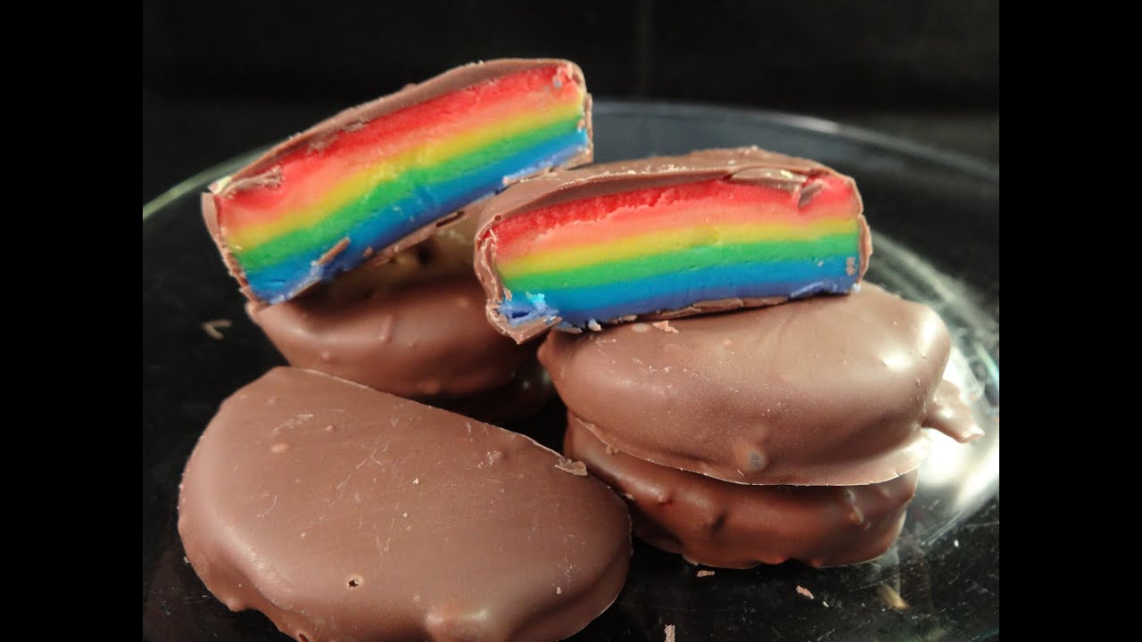 Rainbow Peppermint Patties -with yoyomax12