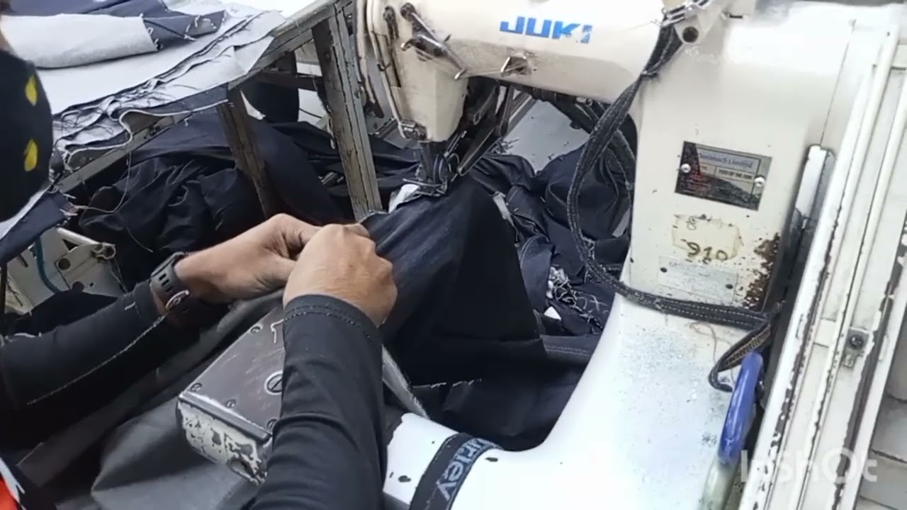 কিভাবে ইনসিয়েম জয়েন্ট করা হয় তা শিখুন  ||  FOA    Machine inseam join folder || Inseam Top stitch
