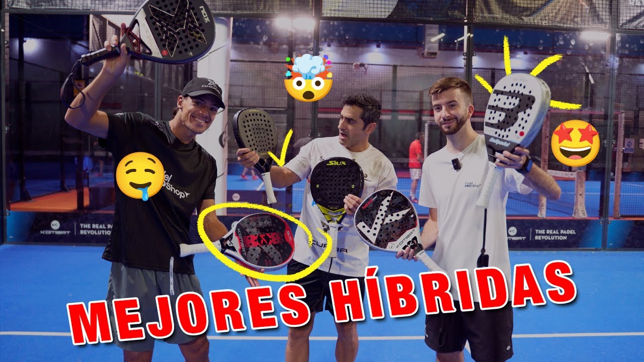 EL TOP 3 de PALAS HIBRIDAS: AN&Aacute;LISIS a fondo con CRESPO Y DANI &iquest;EXISTE LA PALA DE PADEL PERFECTA?