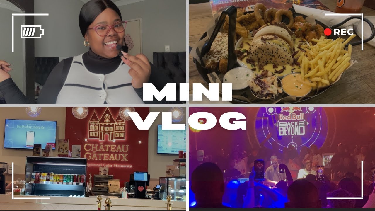 VLOG|LUNCH DATE |REDBULL BACK 2 BEYOND CONCERT |SOUTH AFRICAN YOUTUBER🇿🇦 