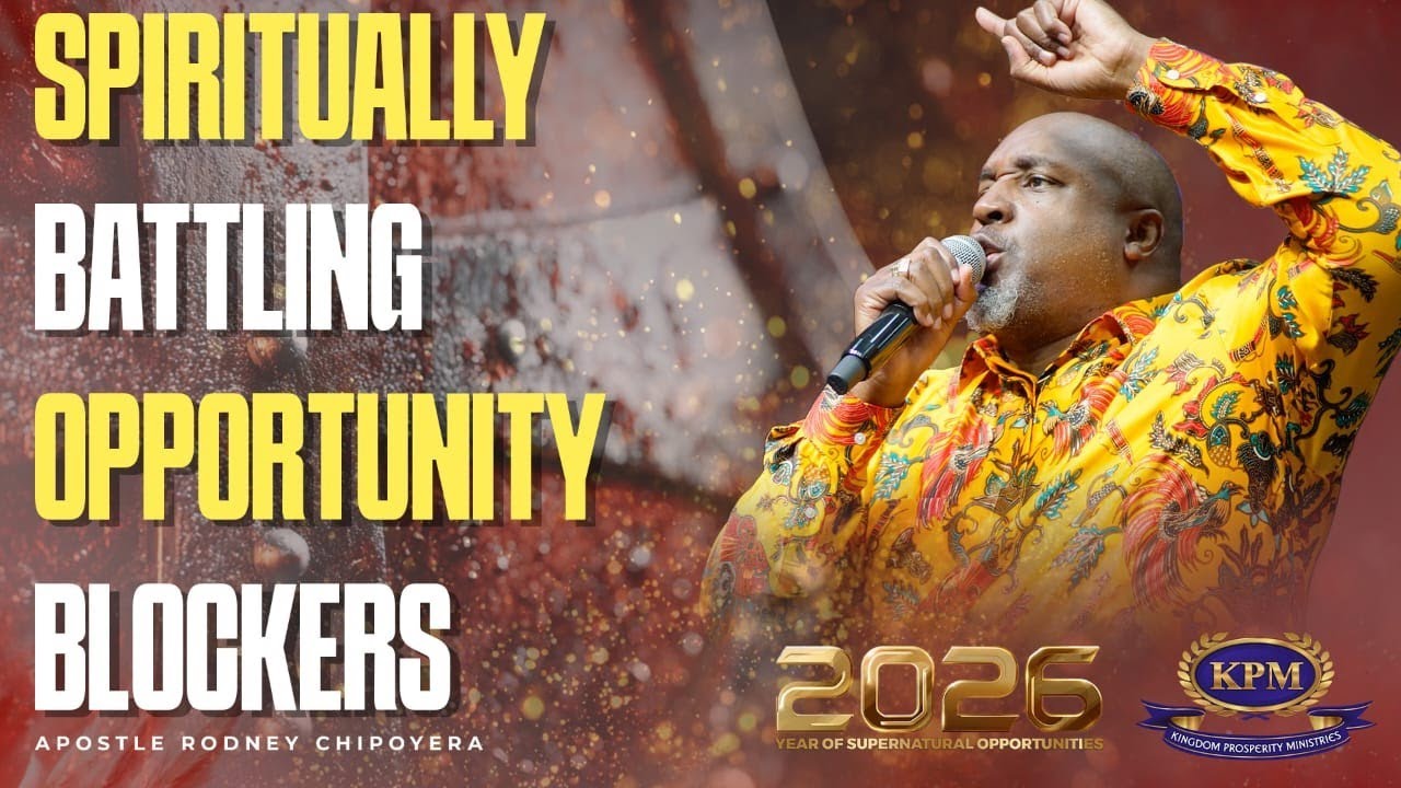SPIRITUALLY BATTLING OPPORTUNITY BLOCKERS- APOSTLE RODNEY CHIPOYERA 