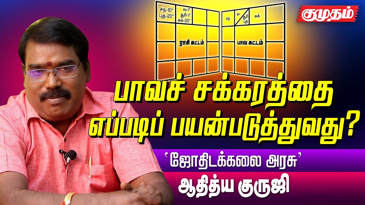 பாவச் சக்கரம், ராசிக் கட்டம் எதில் துல்லியமாக ஜோதிடம் கணிக்கலாம்? |Aditya Guruji Astrology answers |