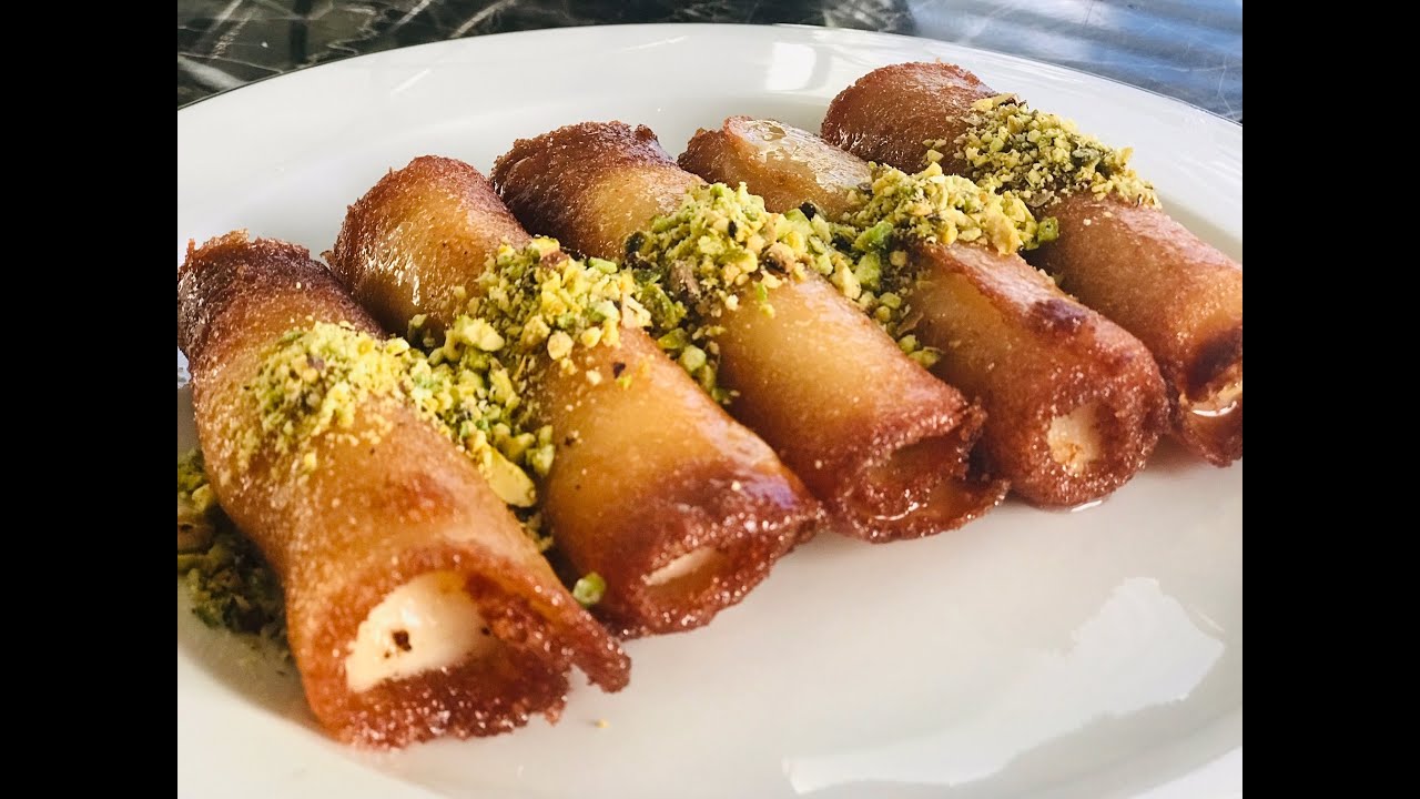 Фаршированные булочки Кишта / Ближневосточный десерт