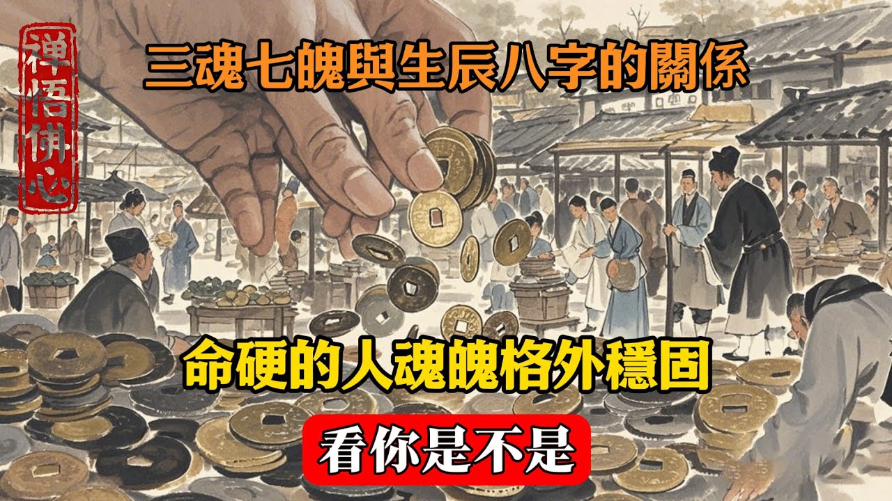 三魂七魄與生辰八字的關係：命硬的人魂魄格外穩固，看你是不是  #佛學 #佛法 #佛教 #禅悟佛心 #因果報應 #傳統文化 #佛教文化 #修心修行