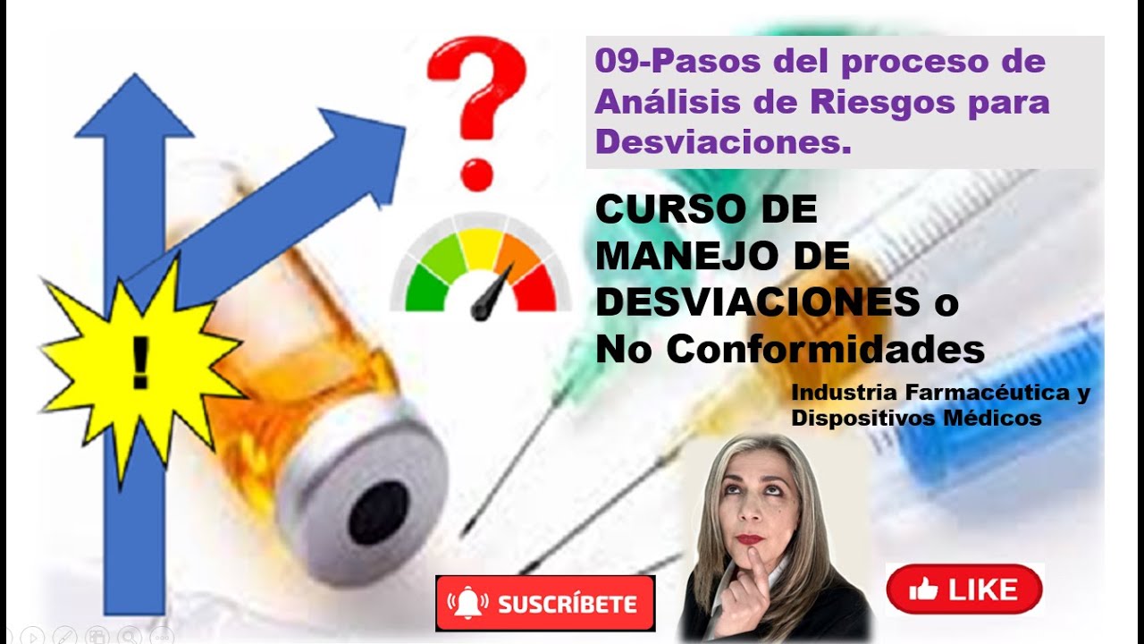 09 curso desviaciones- Pasos del Proceso de Análisis de Riesgo en Desviaciones.